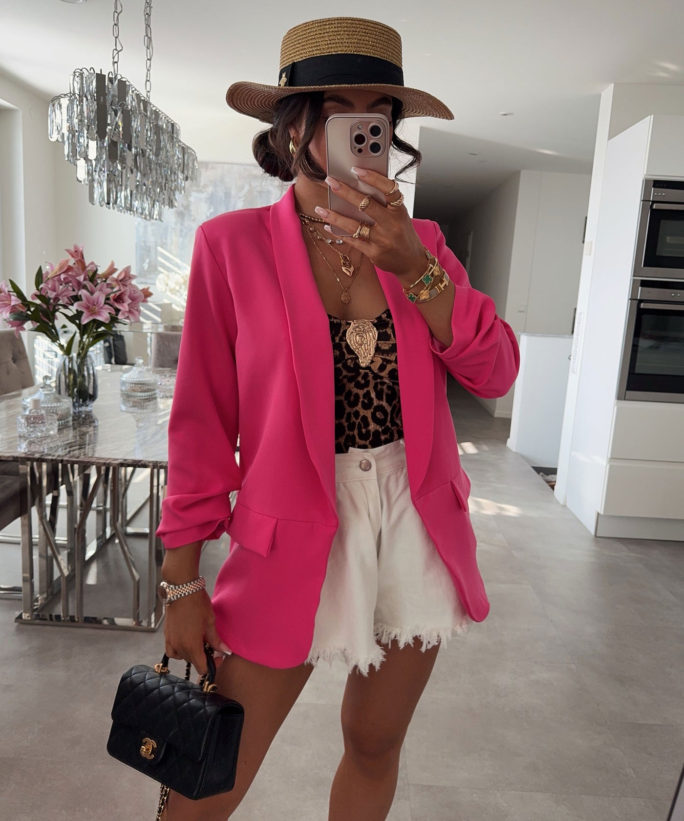 Blazer Mykonos Pink Ladypolitan - Fashion Onlineshop für Damen