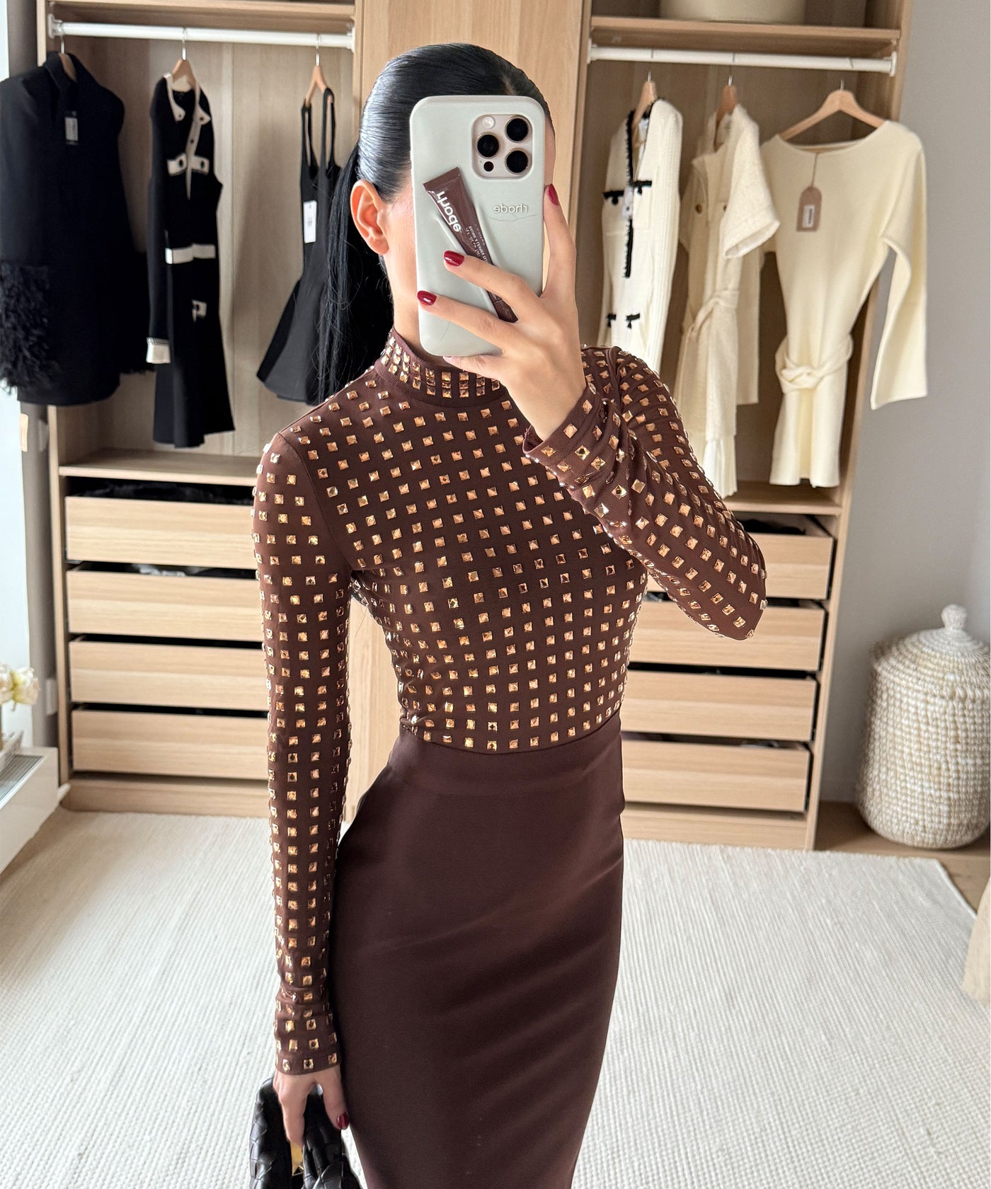 Kleid Yania Braun Ladypolitan ♡