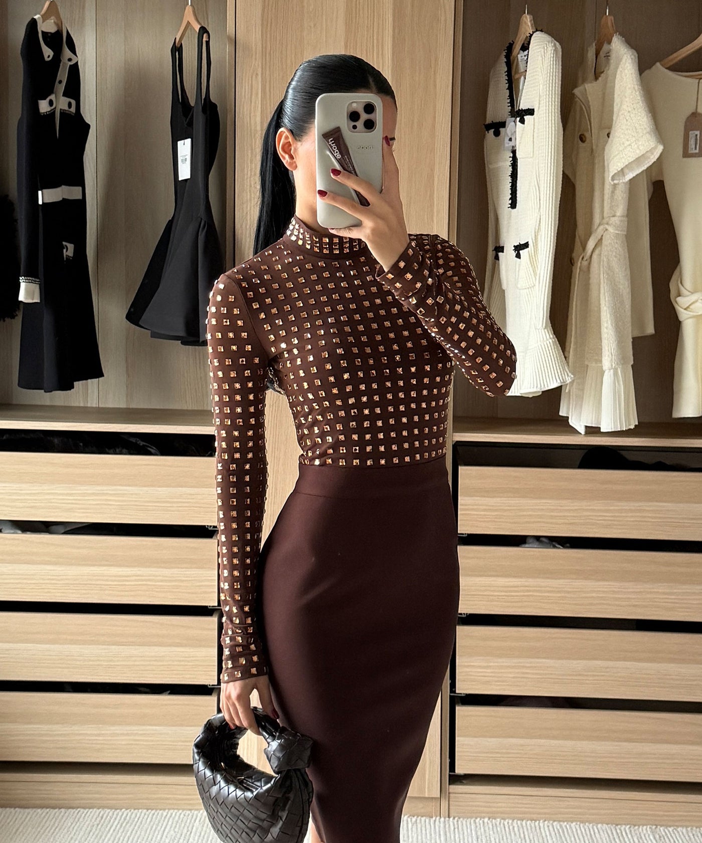 Kleid Yania Braun Ladypolitan ♡