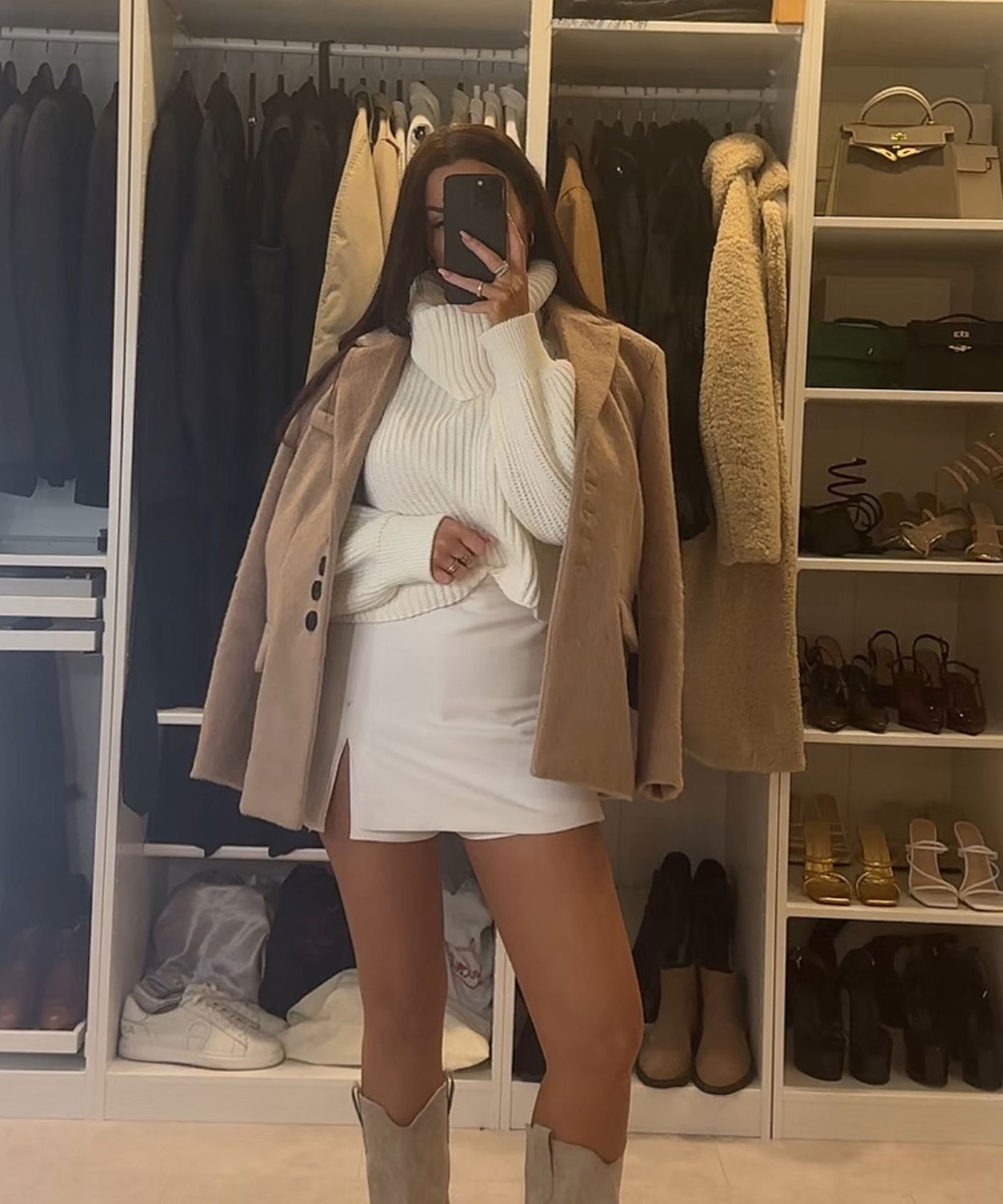 Rollkragen Pullover Yeni Weiß Ladypolitan ♡