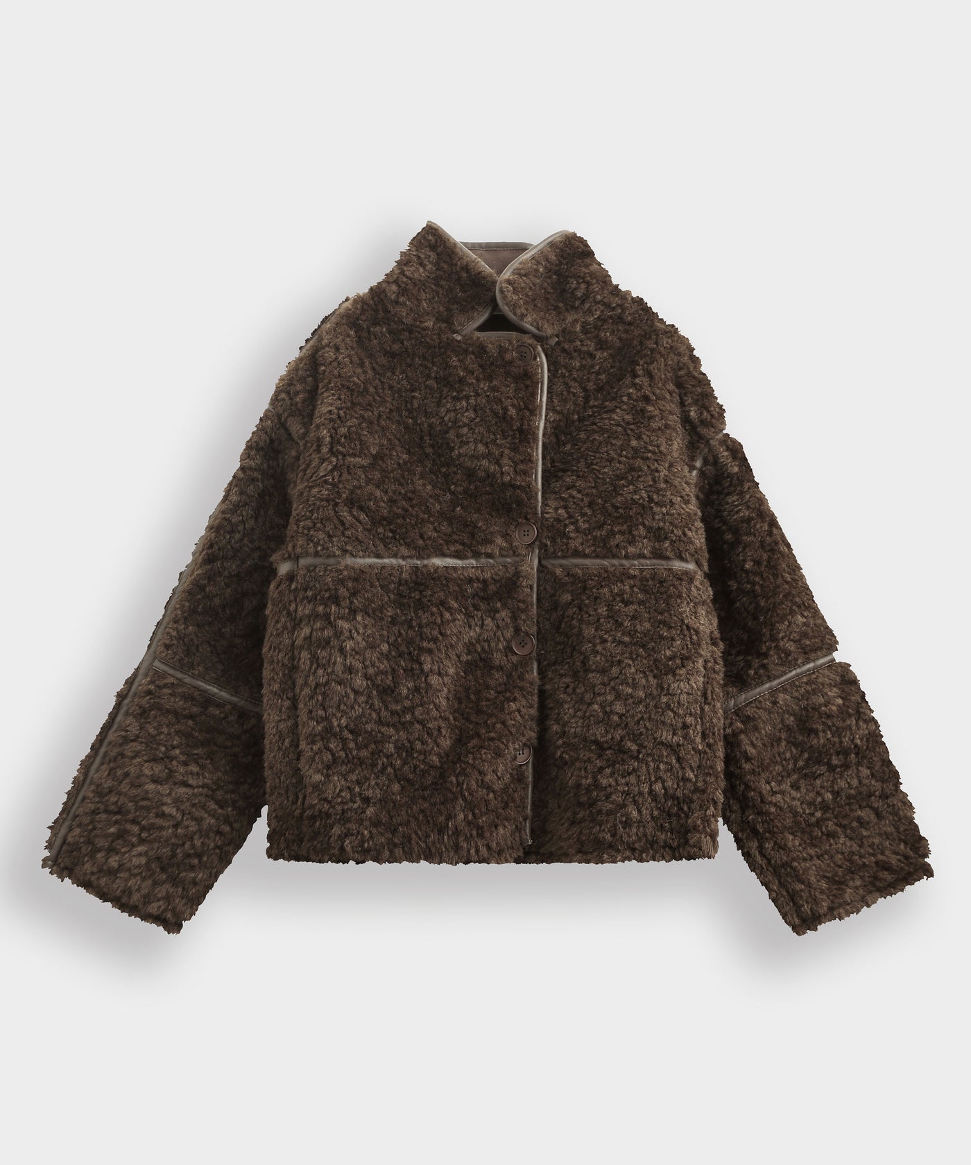 Teddy Fell Jacke Gania Braun Ladypolitan ♡