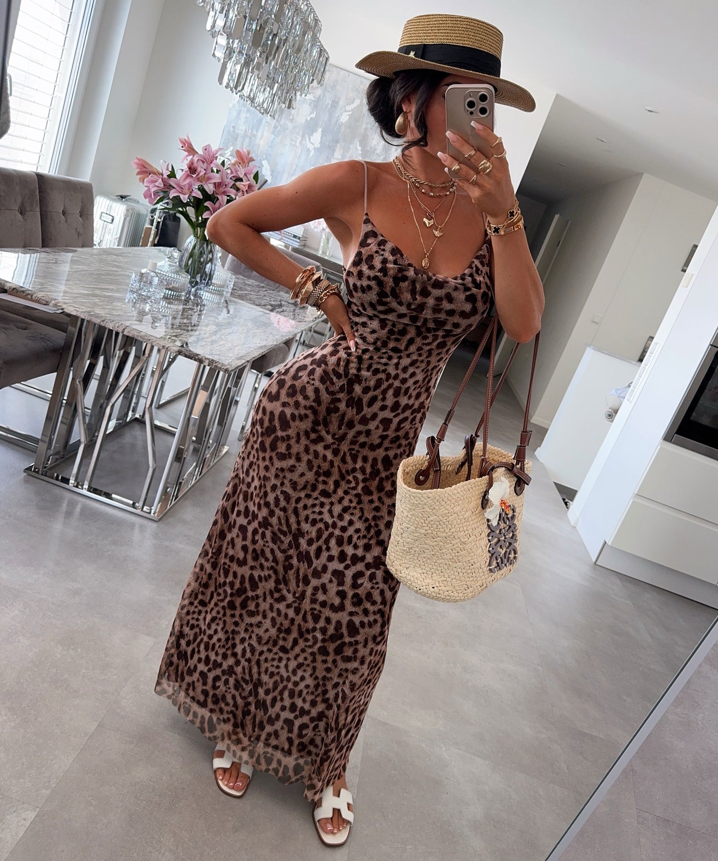 Maxi Kleid Frieda Leo Ladypolitan ♡
