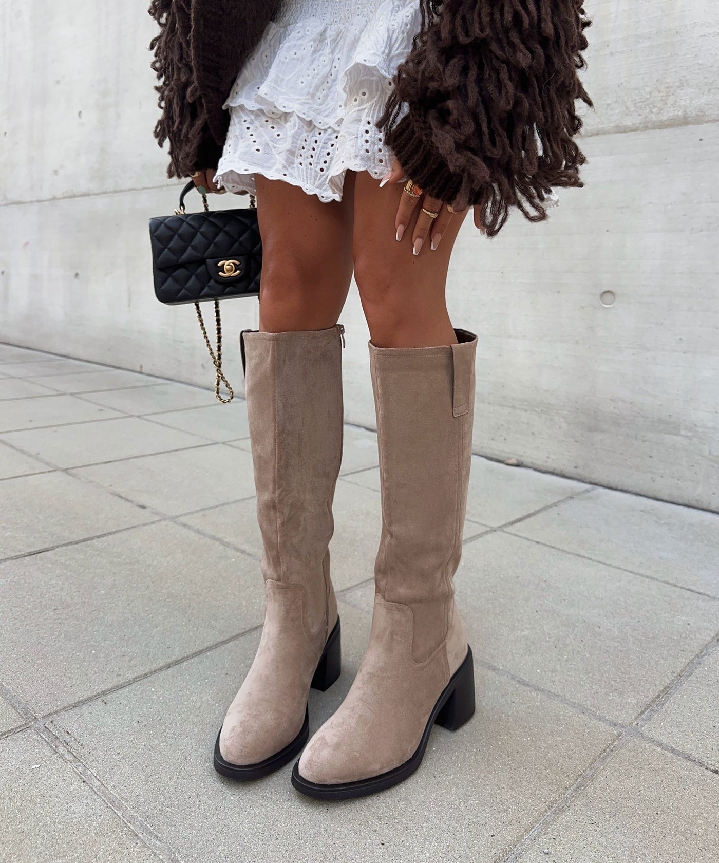 Stiefel Mena Beige Ladypolitan ♡