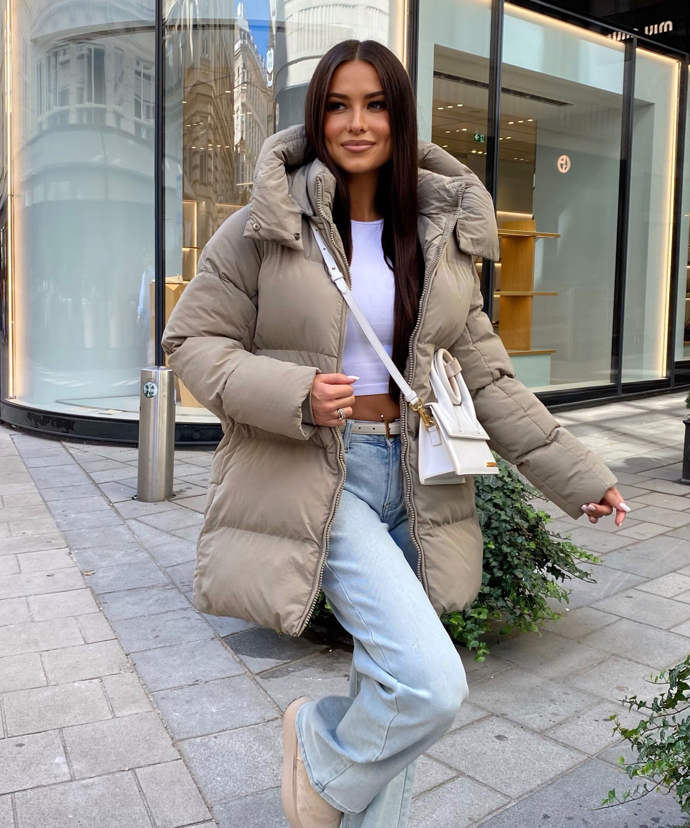 Jacke Addie Taupe