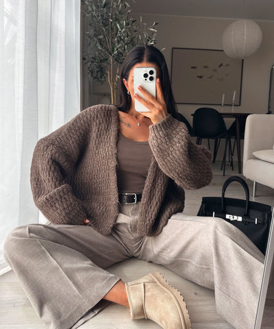 Cardigan Devina Braun