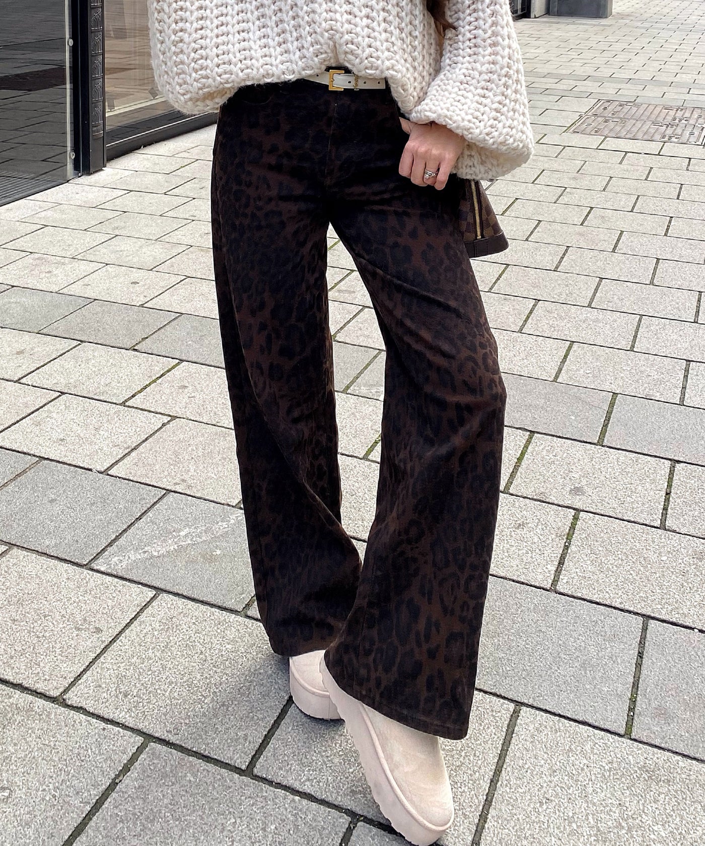 Stretch Dad Fit Jeans Sina Leo Dunkel Ladypolitan ♡