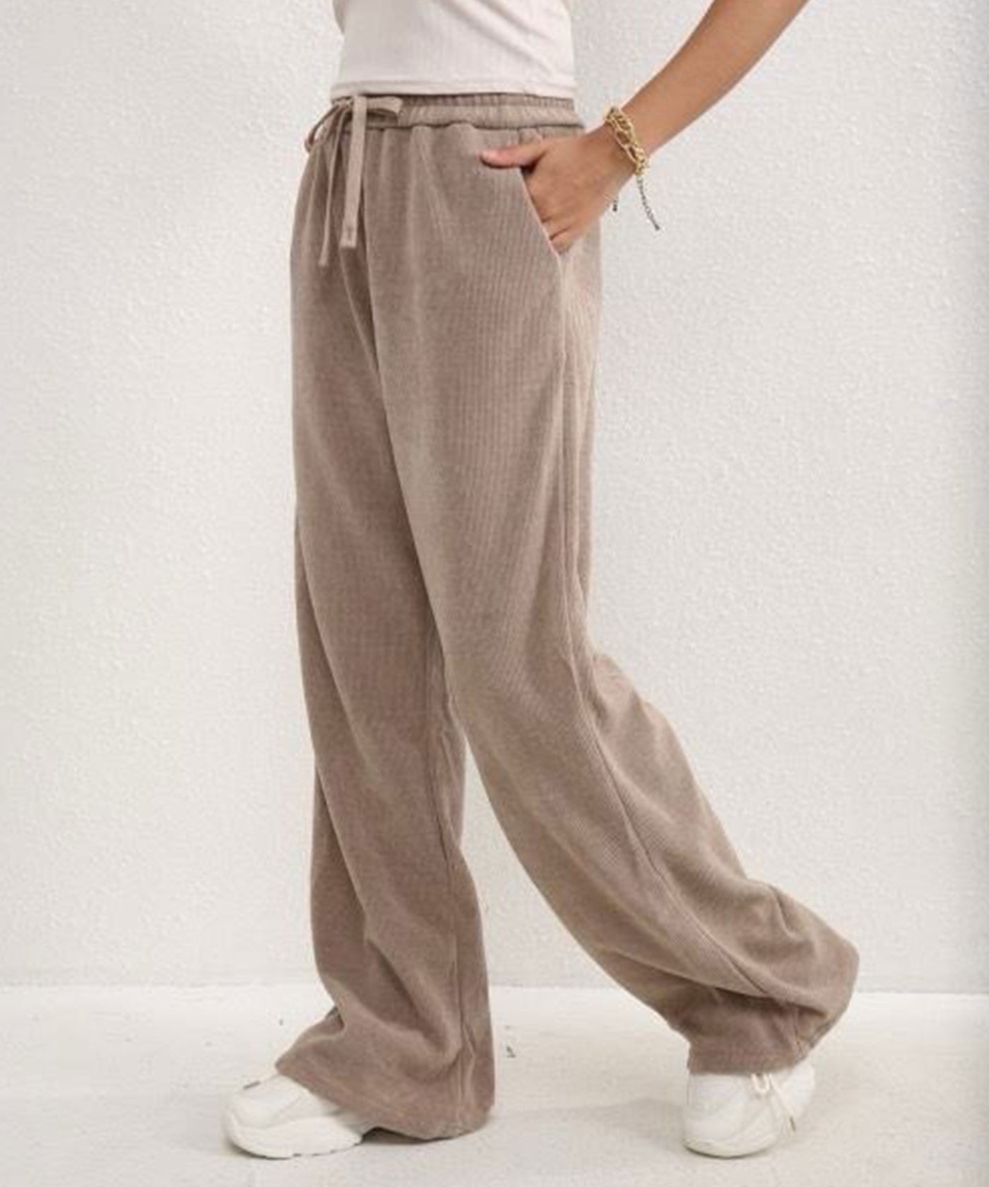 Cord Jogginghose Navie Taupe  Ladypolitan ♡   