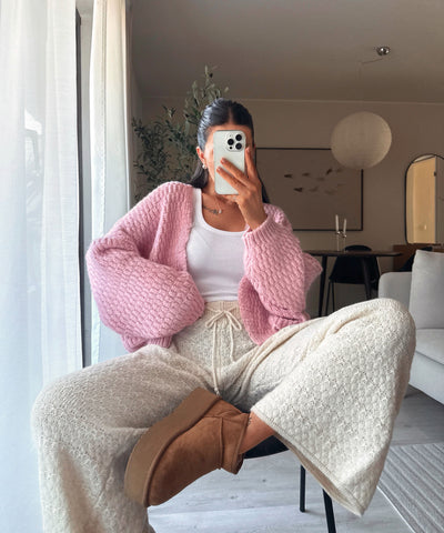 Strickhose Lilya Uni Beige Ladypolitan ♡
