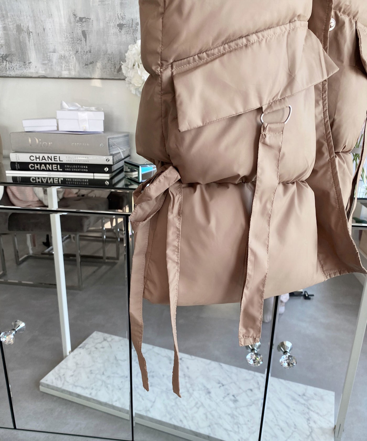 Waistcoat Leslie Kurz Camel