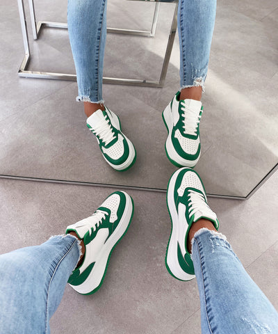 Sneaker Gwendolyn Grün  Ladypolitan - Fashion Onlineshop für Damen   