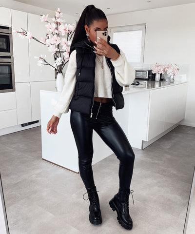 Vest Megan Short Black