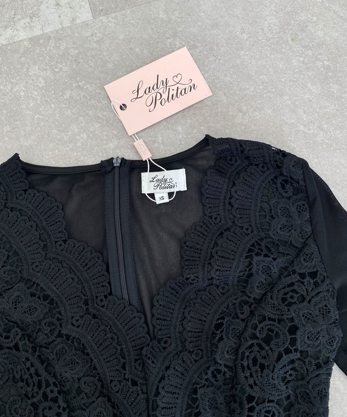 Body Emilia lang Schwarz  Ladypolitan - Fashion Onlineshop für Damen   