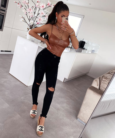 Leather Body Charleight Brown