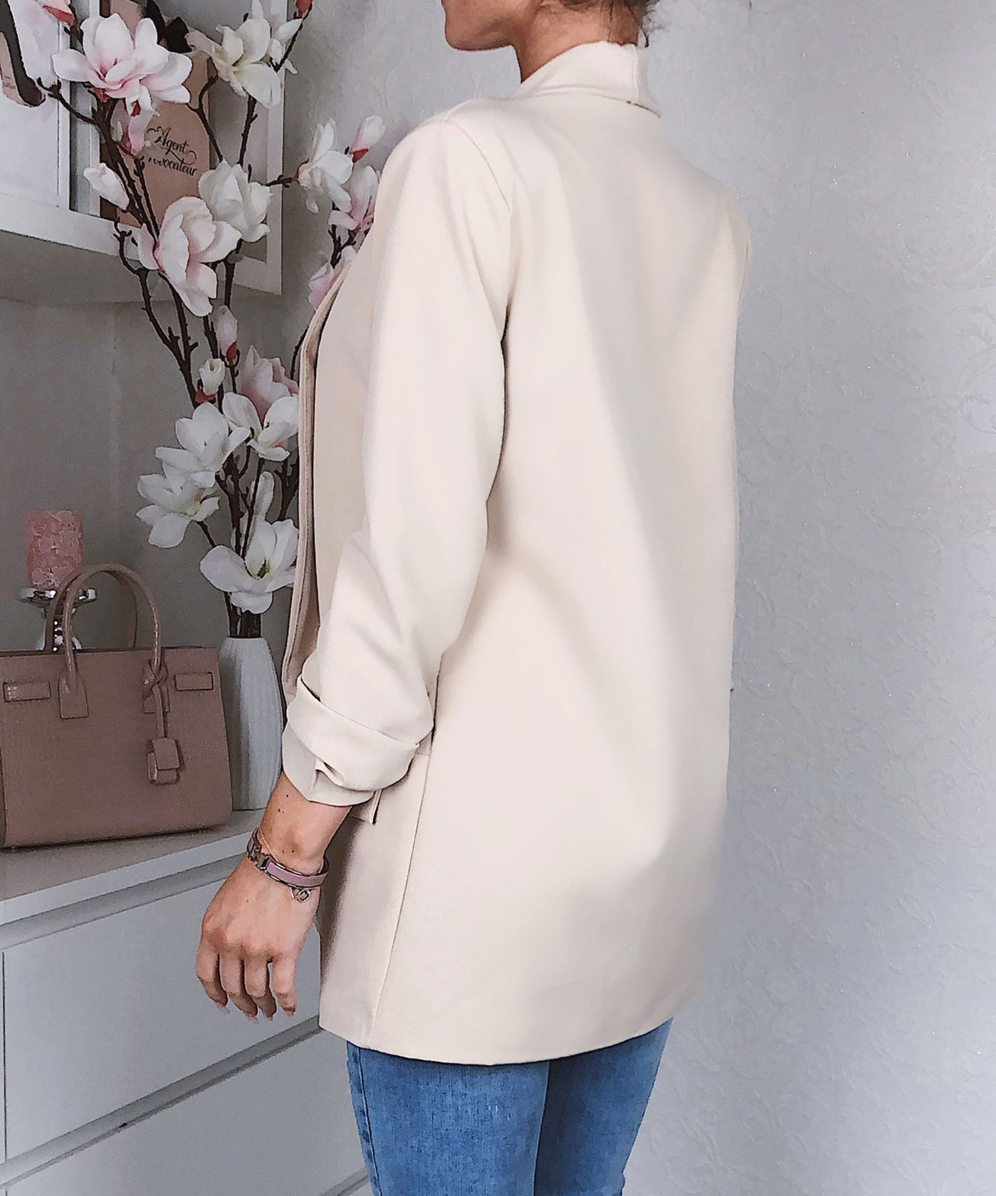 Blazer Mykonos Beige  Ladypolitan - Fashion Onlineshop für Damen   
