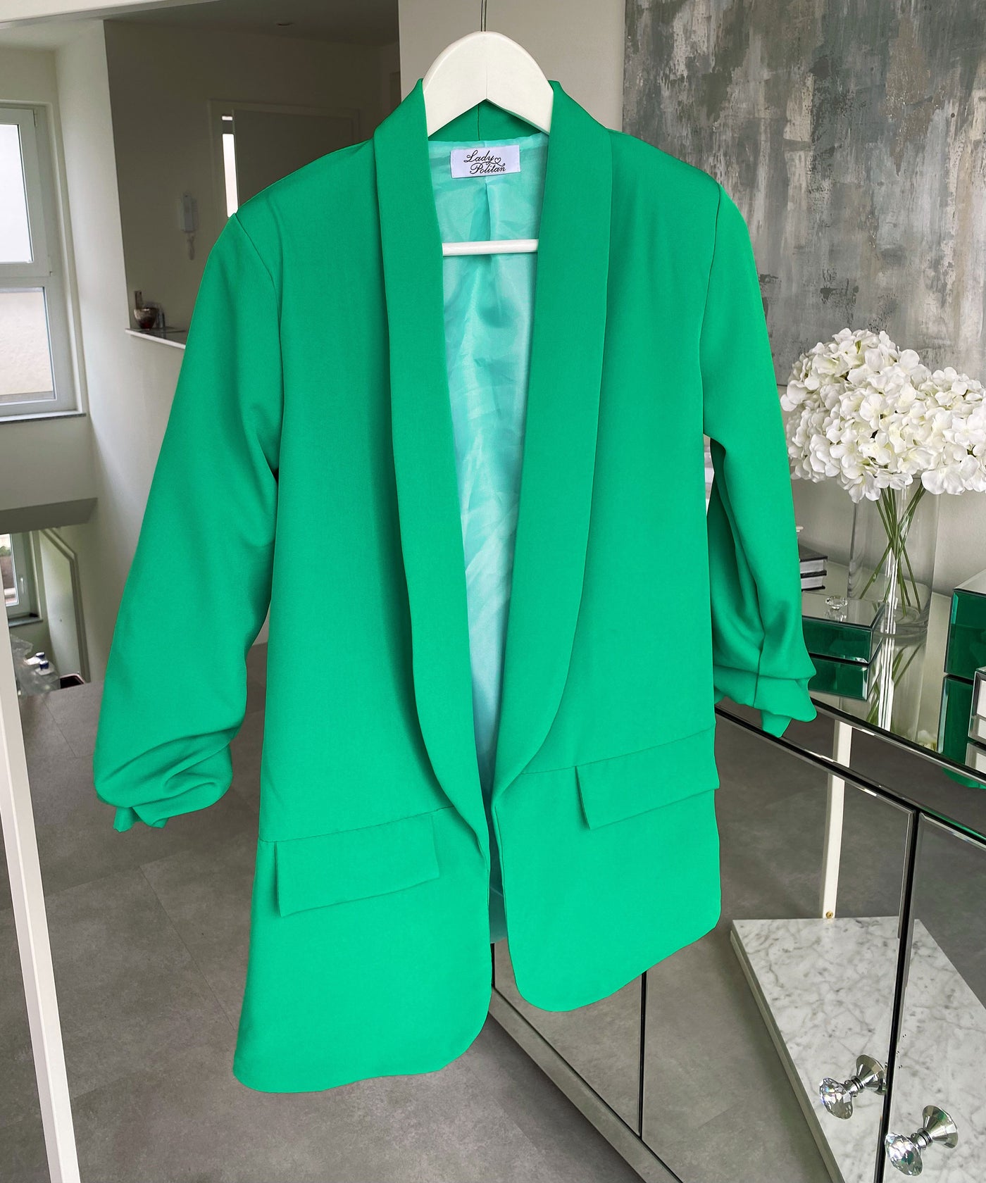 Blazer Mykonos Grün  Ladypolitan - Fashion Onlineshop für Damen   