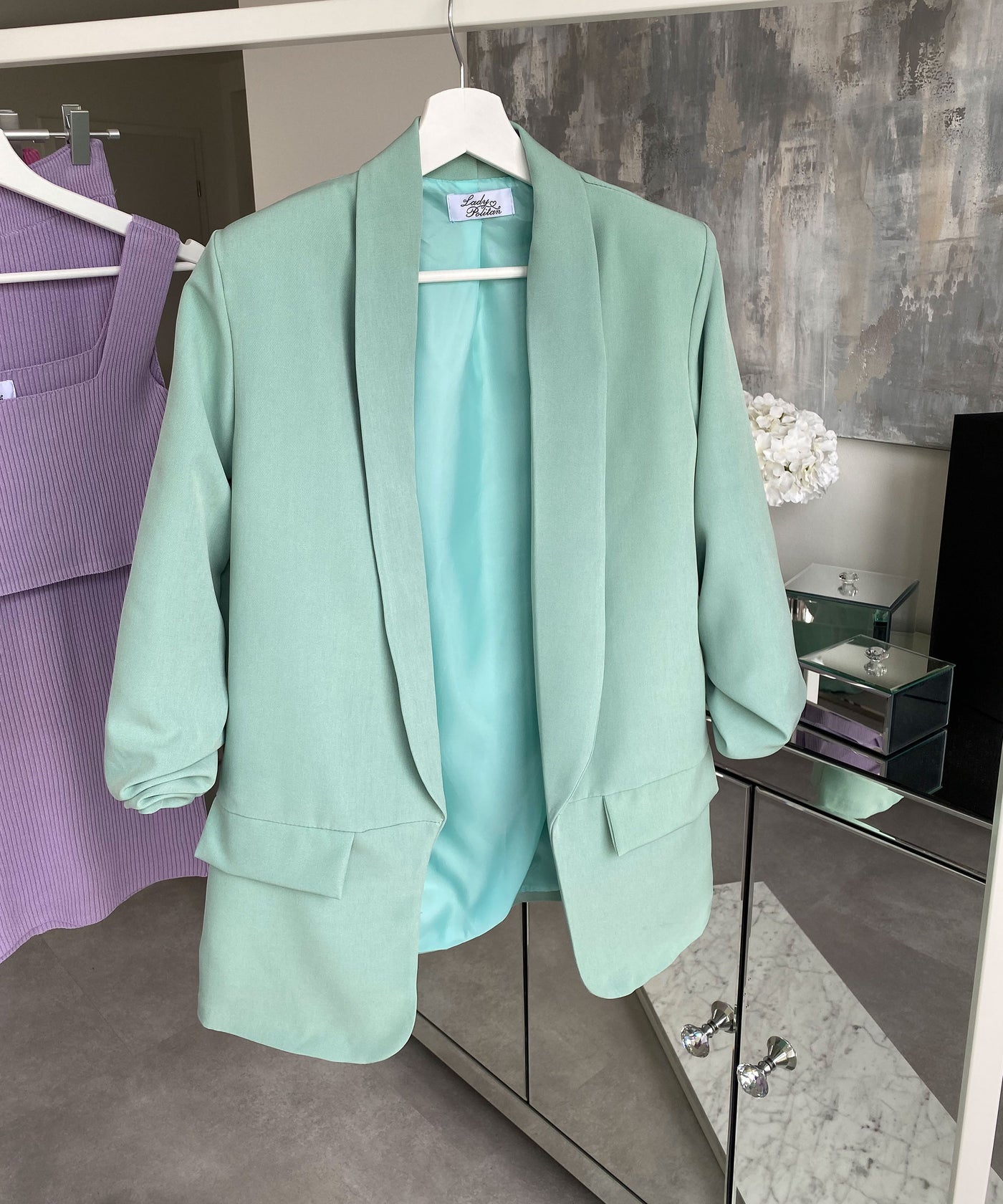 Blazer Mykonos Mint  Ladypolitan - Fashion Onlineshop für Damen   