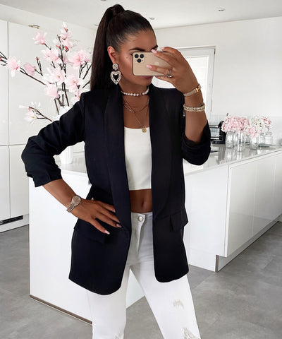 Blazer Mykonos Schwarz  Ladypolitan - Fashion Onlineshop für Damen   