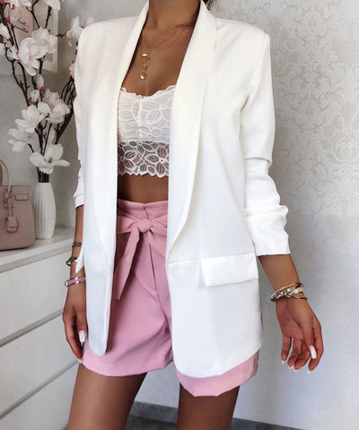 Blazer Mykonos Weiß  Ladypolitan - Fashion Onlineshop für Damen   