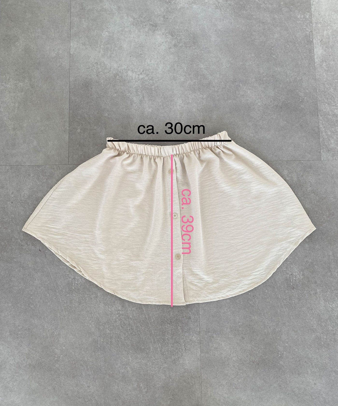 Blusenrock Marta Beige  Ladypolitan ♡   