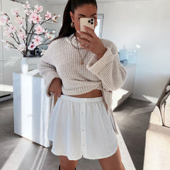 Blouse skirt Marta white 