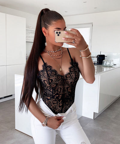 Body Elsa Schwarz  Ladypolitan - Fashion Onlineshop für Damen   