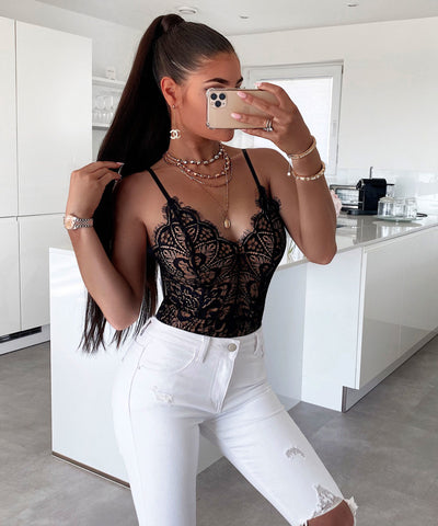Body Elsa Schwarz  Ladypolitan - Fashion Onlineshop für Damen   