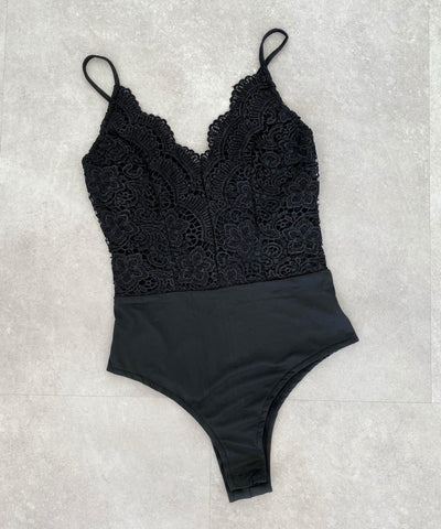 Body Emilia Schwarz  Ladypolitan - Fashion Onlineshop für Damen   