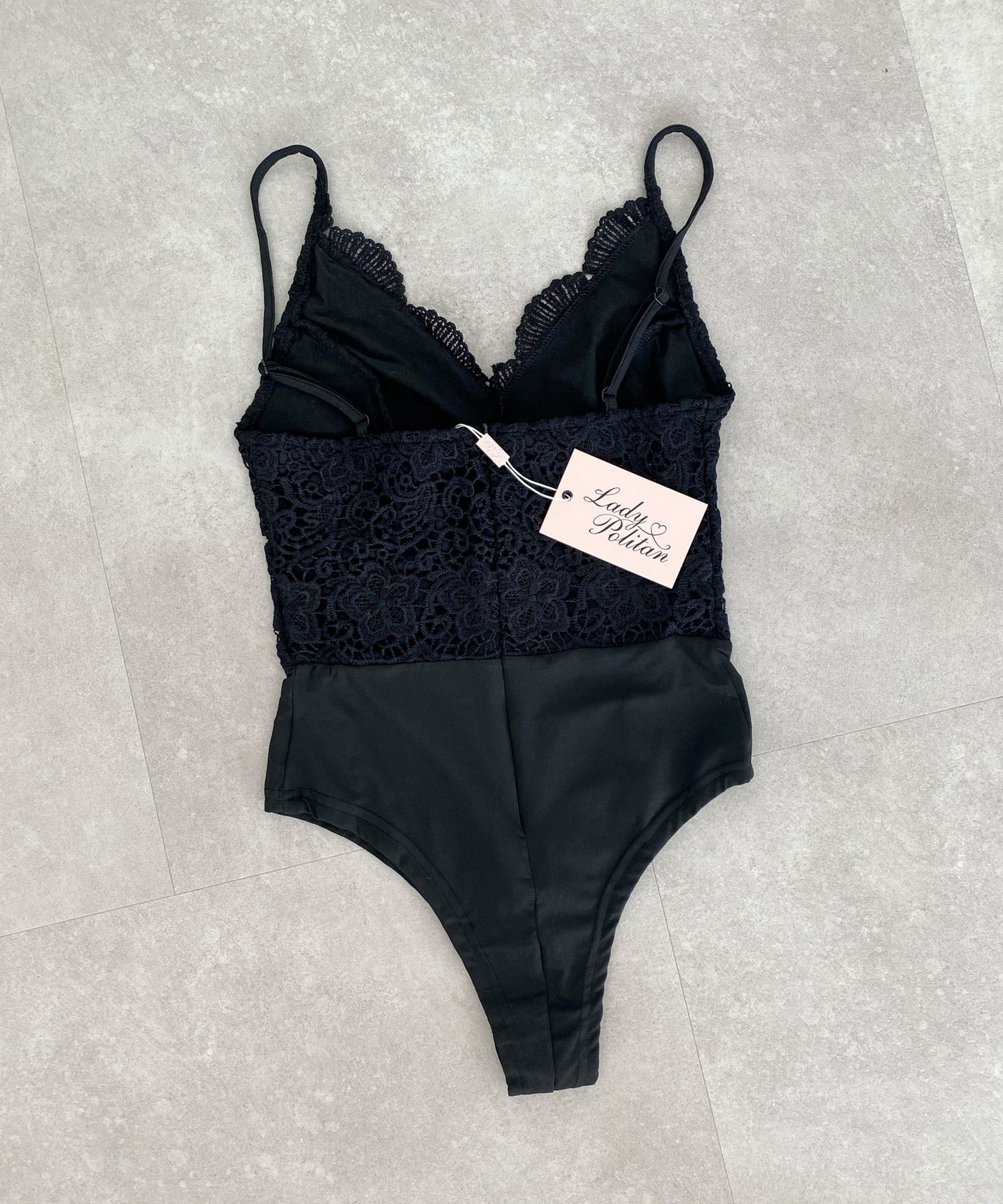 Body Emilia Schwarz  Ladypolitan - Fashion Onlineshop für Damen   