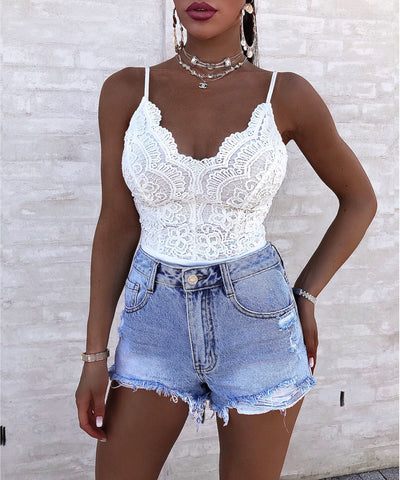 Body Emilia Weiß  Ladypolitan - Fashion Onlineshop für Damen   