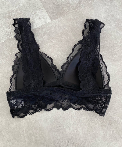 Bralette Catalina Schwarz  Ladypolitan - Fashion Onlineshop für Damen   