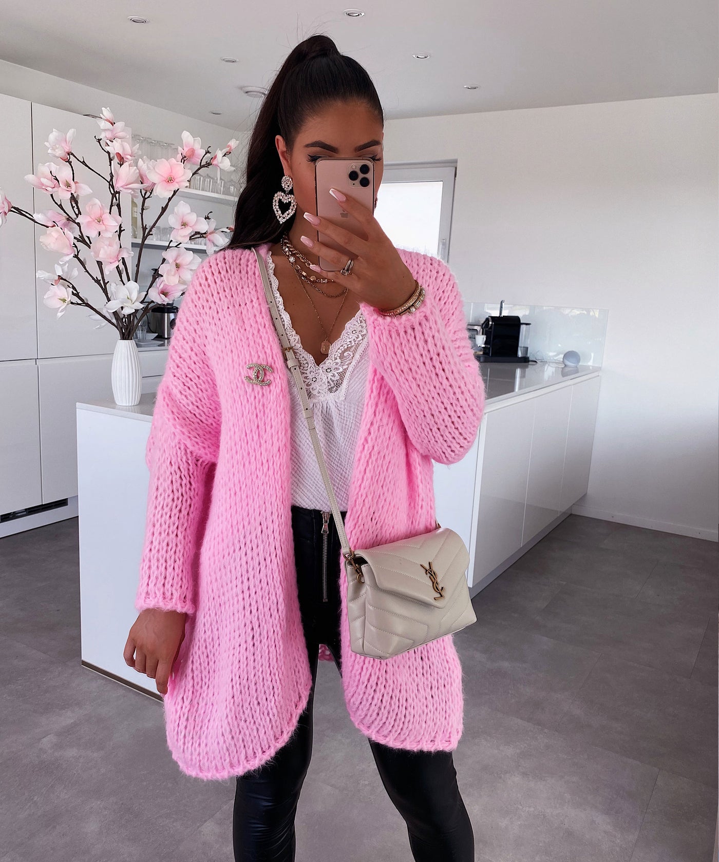 Cardigan Aina Rosa  Ladypolitan ♡   