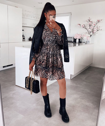 Chelsea Boots Long Schwarz  Ladypolitan - Fashion Onlineshop für Damen   