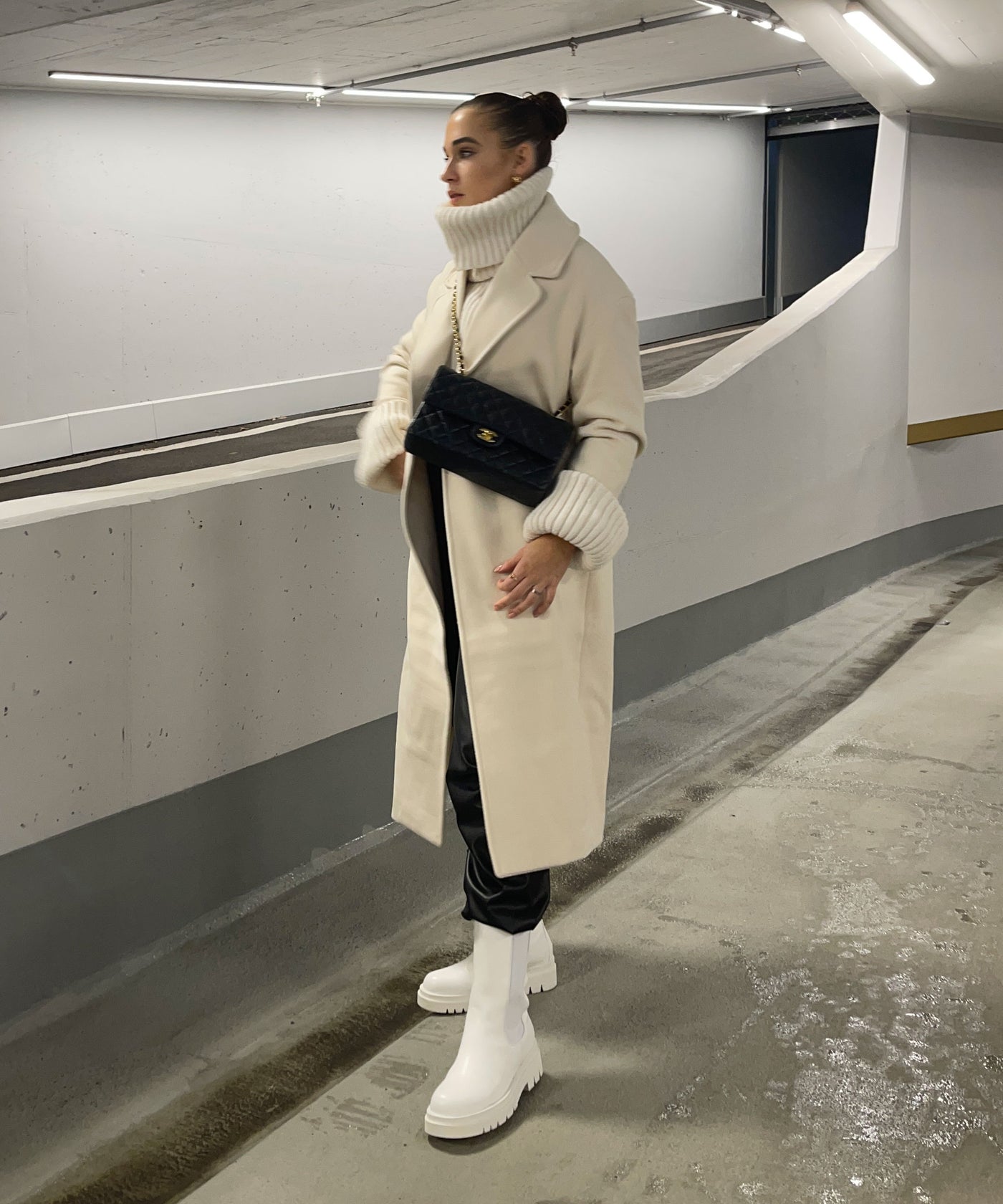 Chelsea Boots Long Weiß  Ladypolitan - Fashion Onlineshop für Damen   