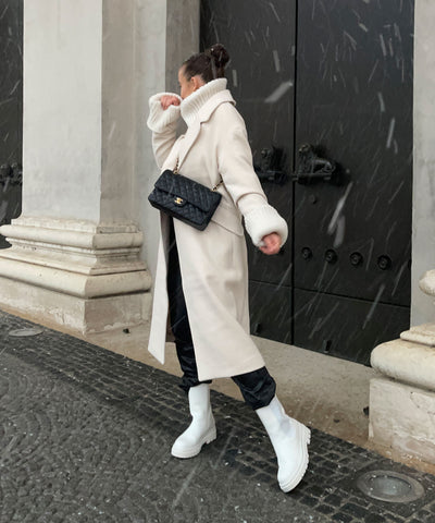 Chelsea Boots Long Weiß  Ladypolitan - Fashion Onlineshop für Damen   