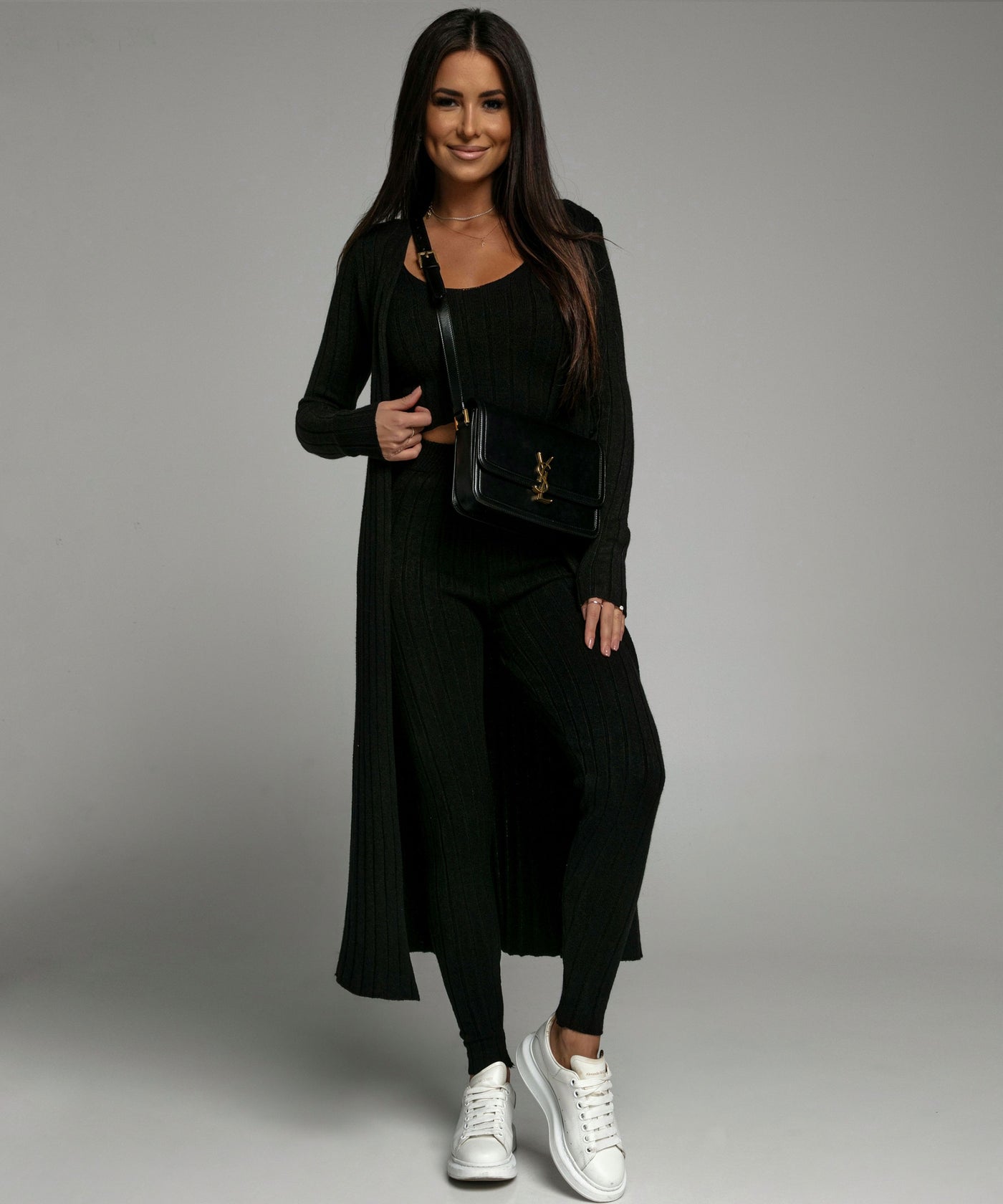 Dreiteiler Macie Schwarz  Ladypolitan - Fashion Onlineshop für Damen   