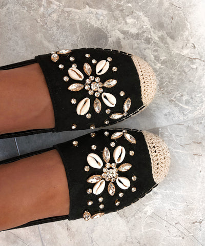 Espadrille Hana Schwarz  Ladypolitan - Fashion Onlineshop für Damen   