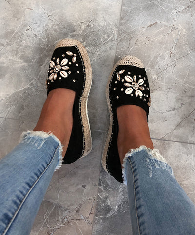 Espadrille Hana Schwarz  Ladypolitan - Fashion Onlineshop für Damen   