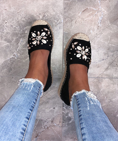 Espadrille Hana Schwarz  Ladypolitan - Fashion Onlineshop für Damen   