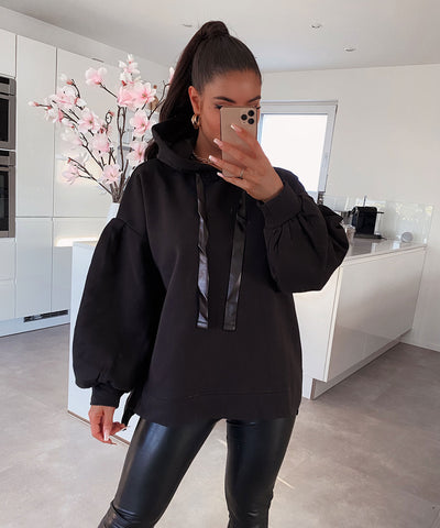Hoodie Elia Schwarz  Ladypolitan ♡   