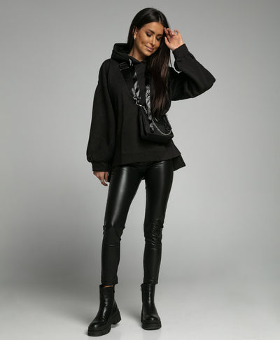 Hoodie Elia Schwarz  Ladypolitan ♡   