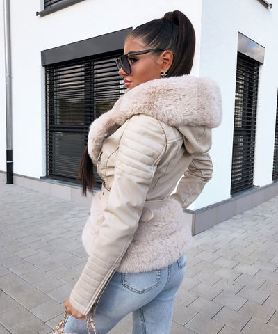 Jacke Monchy Beige  Ladypolitan - Fashion Onlineshop für Damen   