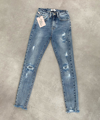 Jeanshose Talia Blau  Ladypolitan - Fashion Onlineshop für Damen   