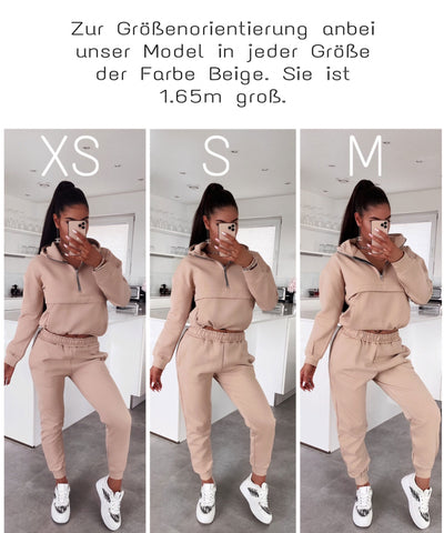 Jogger Set Hanna Grau Neu  Ladypolitan - Fashion Onlineshop für Damen   