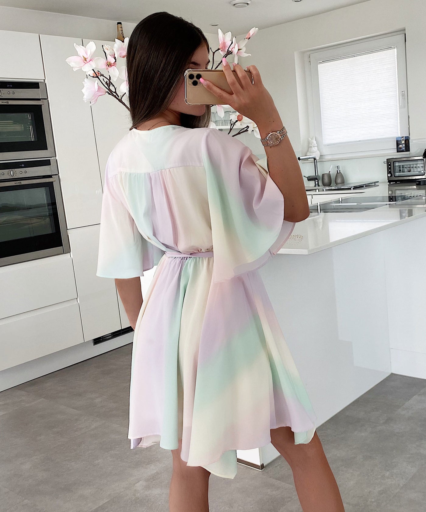 Kleid Veronika Türkis  Ladypolitan - Fashion Onlineshop für Damen   