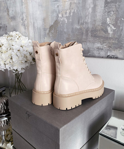 Leder Stiefel Serena Beige  Ladypolitan - Fashion Onlineshop für Damen   