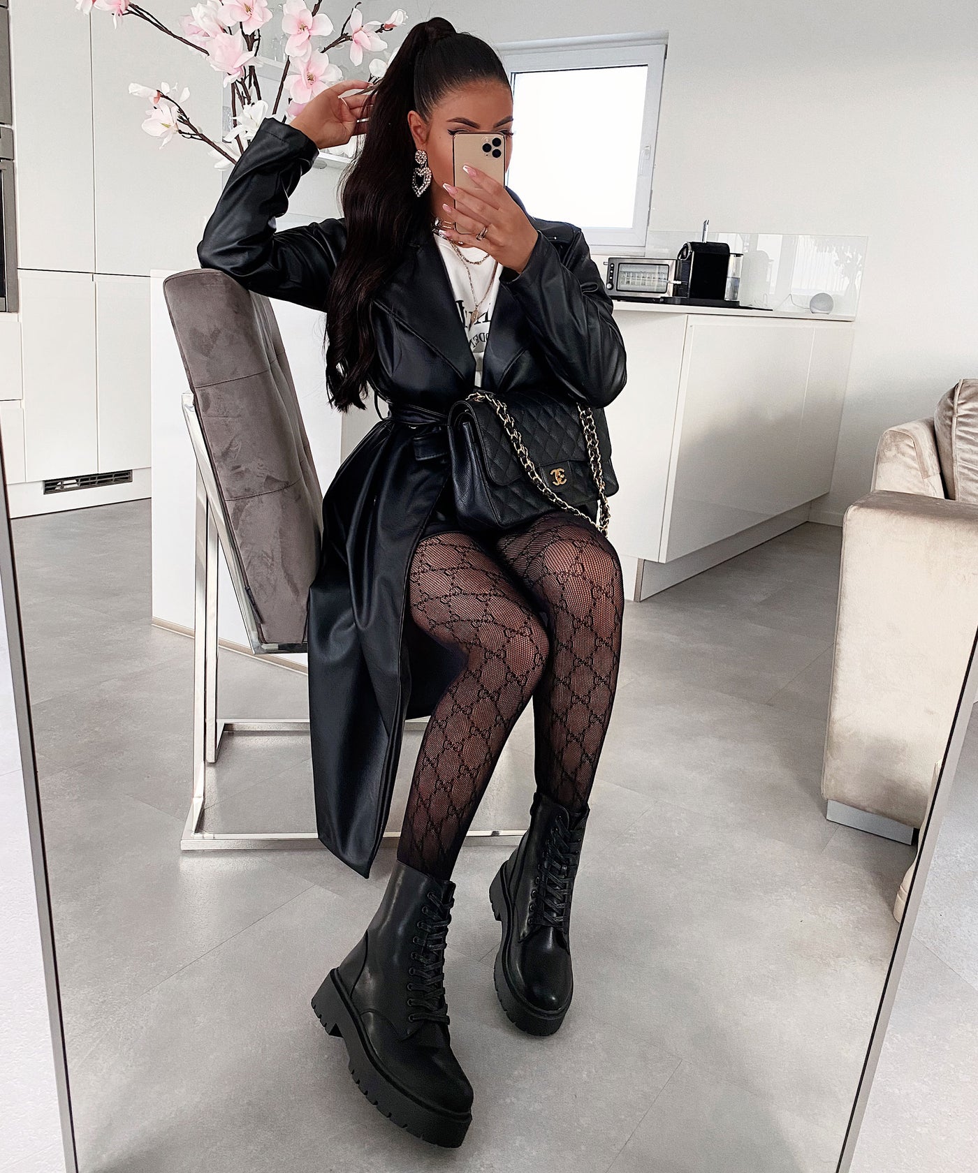 Leder Stiefel Serena Schwarz  Ladypolitan - Fashion Onlineshop für Damen   