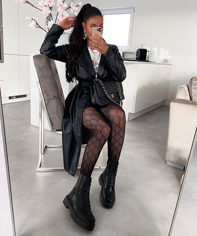 Leder Stiefel Serena Schwarz  Ladypolitan - Fashion Onlineshop für Damen   