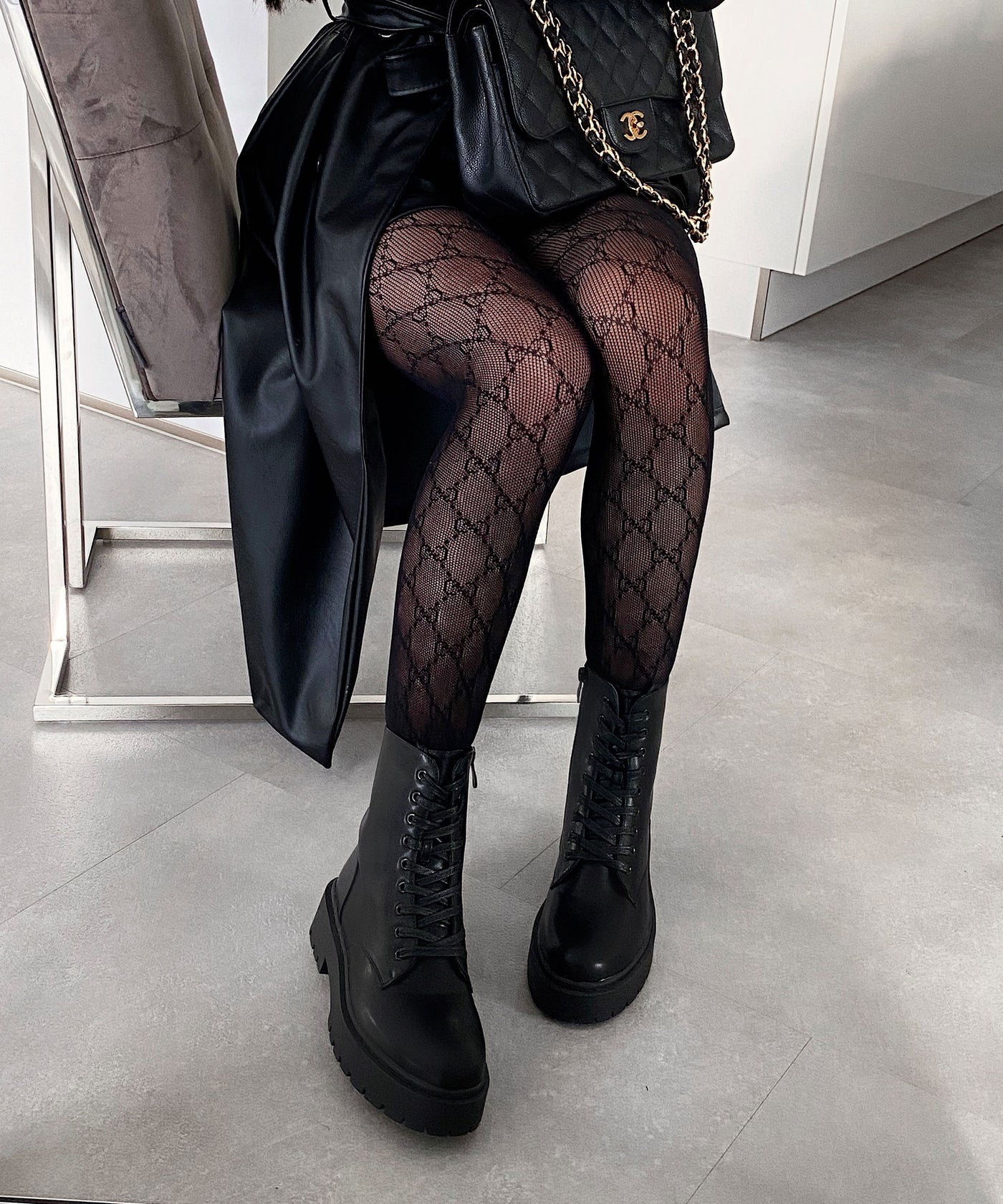 Leder Stiefel Serena Schwarz  Ladypolitan - Fashion Onlineshop für Damen   