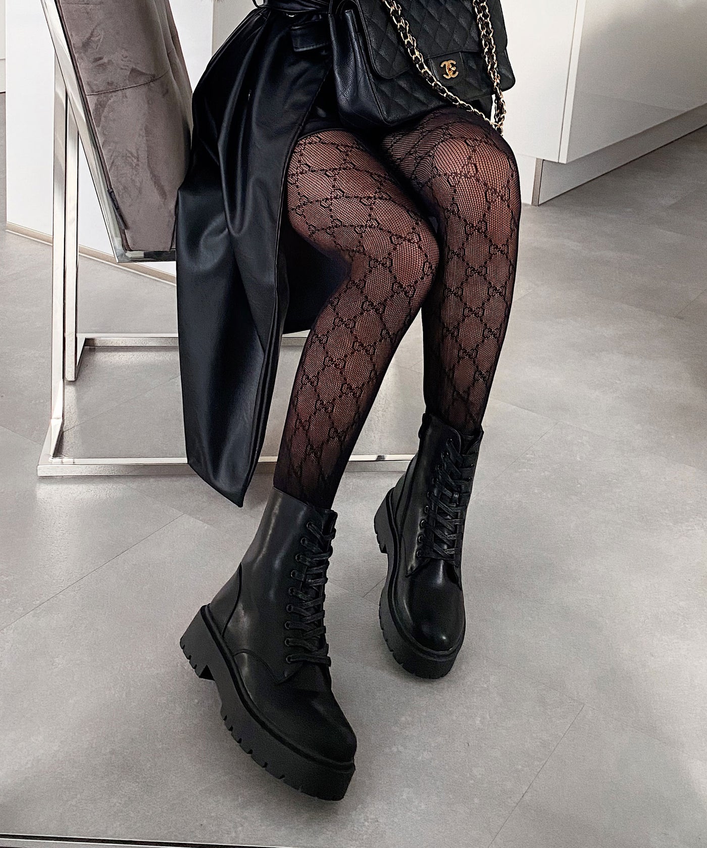 Leder Stiefel Serena Schwarz  Ladypolitan - Fashion Onlineshop für Damen   