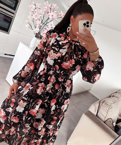 Maxi Kleid Bonita Schwarz  Ladypolitan ♡   